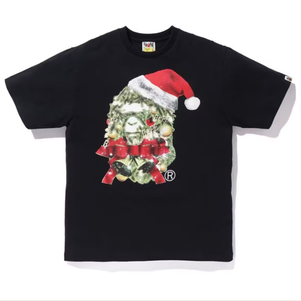 BAPE Christmas Ape Head Tee